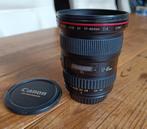 Canon zoomlens EF f4 17-40mm L USM, Ophalen of Verzenden, Zo goed als nieuw, Groothoeklens, Zoom
