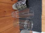 Vazen, Huis en Inrichting, Ophalen of Verzenden, Gebruikt, Glas, 50 tot 75 cm
