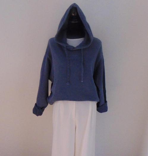 Closed mooie blauwe Hoody trui maat L, Kleding | Dames, Truien en Vesten, Zo goed als nieuw, Maat 38/40 (M), Blauw, Ophalen of Verzenden