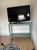 Mooie groene sidetable van hout, Huis en Inrichting, Kasten | Televisiemeubels, Minder dan 100 cm, 25 tot 50 cm, 100 tot 150 cm