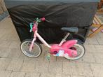 Kinderfiets 14 inch Decathlon Unicorn met zijwieltjes, Ophalen, Gebruikt, Minder dan 16 inch, Zijwieltjes