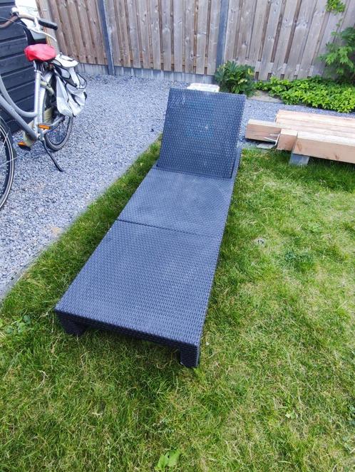 Ligstoelen Allibert, Tuin en Terras, Ligbedden, Gebruikt, Kunststof, Verstelbaar, Ophalen