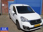 Peugeot Partner bestel 120 1.6 BlueHDi 100 L1 Premium, Stof, 4 cilinders, Wit, Origineel Nederlands