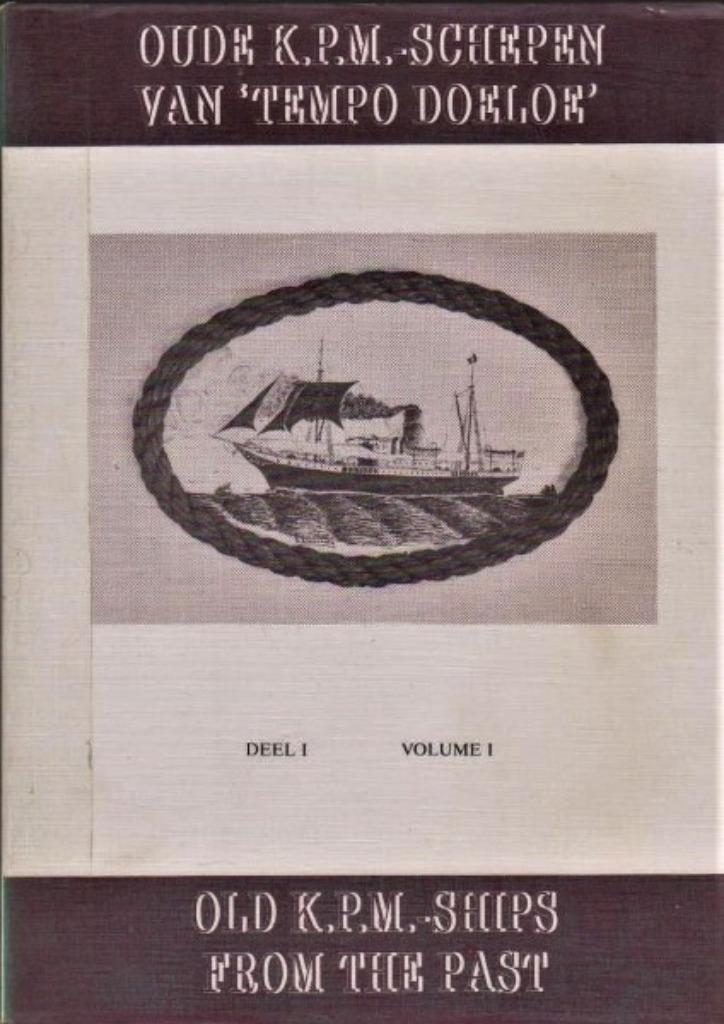 Lindeboom - Oude K.P.M.-schepen en Tempo Doeloe, Verzamelen, Scheepvaart, Gebruikt, Boek of Tijdschrift, Ophalen