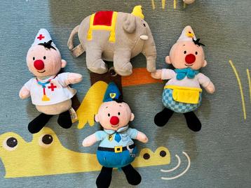 Originele set Bumba knuffel ZGAN politie/bakker/dokter/Tumbi beschikbaar voor biedingen