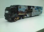 Herpa DAF CF Frohes Fest / Kerst truck 2001, Hobby en Vrije tijd, Modelauto's | 1:87, Ophalen of Verzenden, Zo goed als nieuw