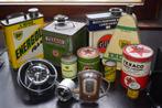 ruilen oldtimer klok olie blik emaillebord, Verzamelen, Merken en Reclamevoorwerpen, Ophalen of Verzenden, Gebruikt, Reclamebord