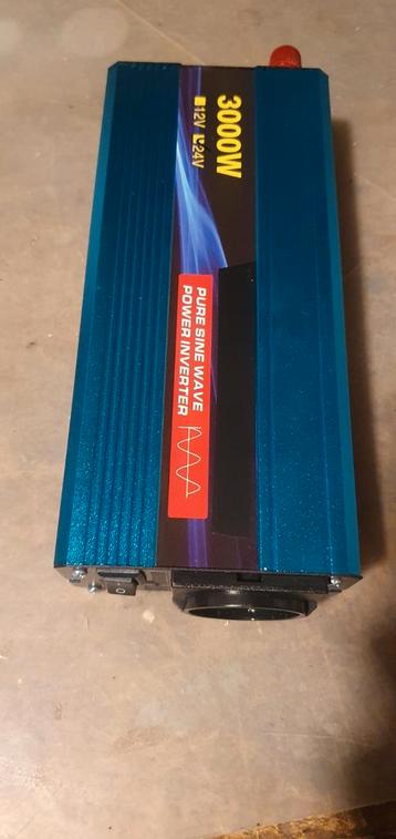 3000W Zuivere sinus 24V naar 230V omvormer  beschikbaar voor biedingen