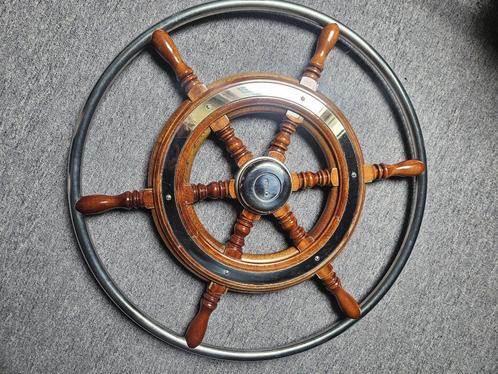 Allpa Stuurwiel Klassiek Type 3 Mahonie 60 cm, Watersport en Boten, Accessoires en Onderhoud, Zo goed als nieuw, Overige typen