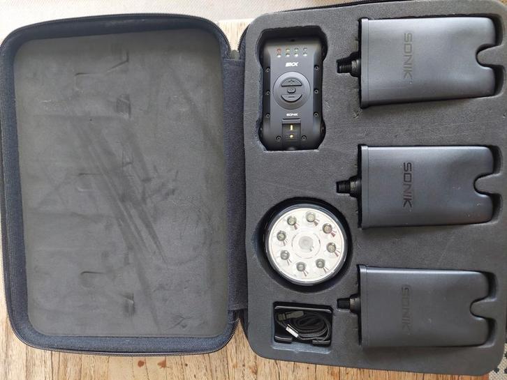 Sonik skx beetmelders, Watersport en Boten, Hengelsport | Karpervissen, Zo goed als nieuw, Overige typen, Ophalen of Verzenden