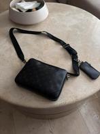 Louis schouder tas heren, Sieraden, Tassen en Uiterlijk, Tassen | Schoudertassen, Ophalen of Verzenden, Zo goed als nieuw, Zwart
