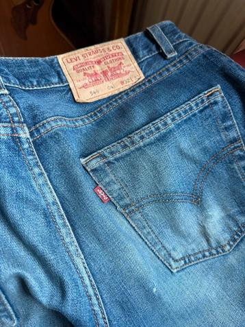 Bootcut Flared levi’s denim Broek verf heren beschikbaar voor biedingen