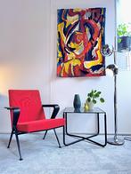 Repose Friso Kramer Ahrend de Cirkel nieuwe bekleding 60s70s, Ophalen, Metaal, Gebruikt, -