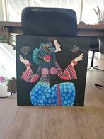 Mooi Chinees  olieverf schilderij, Ophalen of Verzenden