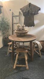 Driftwood ronde eettafel, Ophalen