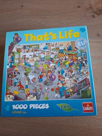 That's Life Puzzel - 1000 stukjes beschikbaar voor biedingen