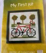 BORDUURPAKKET PERMIN OF COPENHAGEN MY FIRST KIT, Hobby en Vrije tijd, Borduren en Borduurmachines, Verzenden, Nieuw, Handborduren