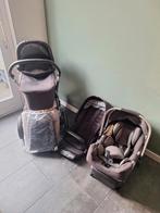 Zeer complete set Nuna Mixx Suited limited edition, Kinderen en Baby's, Kinderwagens en Combinaties, Zo goed als nieuw, Verstelbare duwstang