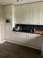 Luxe hoekkeuken wit - Gedemonteerd - Siemens & Bosch, Huis en Inrichting, Keuken | Complete keukens, Ophalen, Gebruikt, Wit, Hoekkeuken