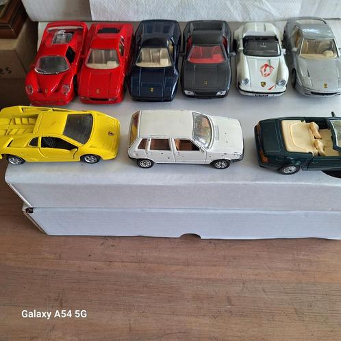 Collectie Modelauto's - 9 stuks, Hobby en Vrije tijd, Modelbouw | Auto's en Voertuigen, Gebruikt, Auto, 1:50 of kleiner, Overige merken