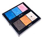 Shiseido luminizing satin eye color trio or302 en bl310, Ophalen of Verzenden, Zo goed als nieuw, Zwart, Ogen