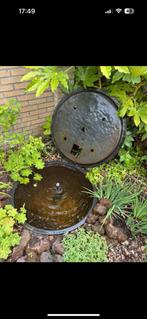 Waterpartij met lava stenen, Tuin en Terras, Ophalen, Zo goed als nieuw, Beton, Overige typen