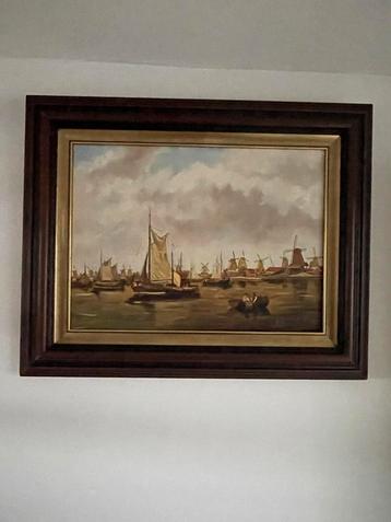 Maritiem schilderij, Nederlandse school 17e eeuw beschikbaar voor biedingen