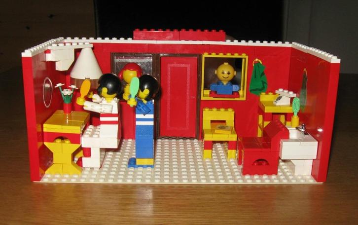 Oud Lego 230-1. Kapsalon, Kinderen en Baby's, Speelgoed | Duplo en Lego, Gebruikt, Lego, Complete set, Ophalen of Verzenden