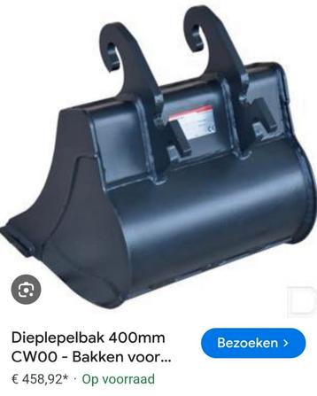 Graafbak 400mm CW0 Snelwissel beschikbaar voor biedingen