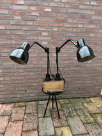Vintage lampen voor buro,tafel of muur bevestiging, Ophalen, Zo goed als nieuw, Hout, Minder dan 50 cm