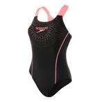 Nieuw Speedo W Sports Logo E10 Medalist badpak Black Pink, Zwart, Info@allsport-group.com, All Sport NV, Nieuw