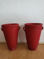 Twee potten kruiken kruik met oor, Huis en Inrichting, Woonaccessoires | Vazen, 50 tot 75 cm, Ophalen