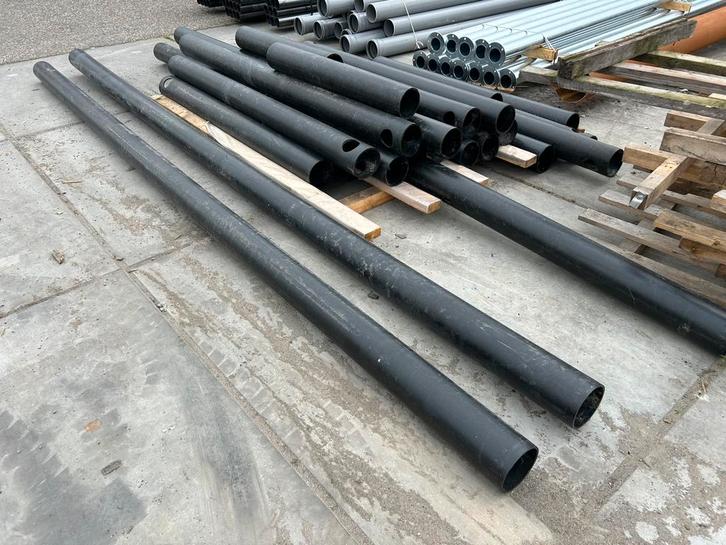 Dikwandige PE buis 160x6,2 mm, Doe-het-zelf en Verbouw, Buizen en Afvoer, Zo goed als nieuw, Overige typen, Overige materialen