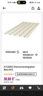 R FLOORZZ Vloerverwarmingsplaat Mono M10 (25 stuks), Doe-het-zelf en Verbouw, Platen en Panelen, Ophalen, Nieuw, Overige materialen