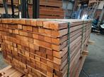 Hardhout onderleggers balken 215 cm bezorgen mogelijk, Tuin en Terras, Palen, Balken en Planken, Ophalen, Nieuw, Hardhout, 250 cm of meer