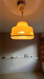 Vintage Uvo Lamp - Prachtige Hanglamp, Huis en Inrichting, Lampen | Hanglampen, Gebruikt, Vintage, Ophalen of Verzenden, Glas