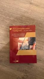 Privaatrecht voor Vastgoed, Ophalen of Verzenden, Zo goed als nieuw, Overige niveaus, Norbert B.F. Telders