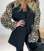 Blazer tijgerprint nieuw, Maat 38/40 (M), Bruin, Nieuw, Ophalen of Verzenden