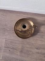 Vintage Messing Kandelaar met Schaar, Ophalen, Koper of Brons