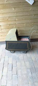 Antiek poppenwagen van hout, Antiek en Kunst, Antiek | Speelgoed, Ophalen of Verzenden