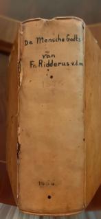 De Mensch Godts, Franciscus Ridderus, Boeken, Ophalen of Verzenden, Gelezen, Christendom | Protestants