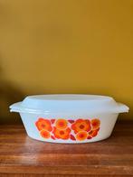 Vintage Arcopal Ovenschaal Lotus Motief, Ophalen of Verzenden, Gebruikt