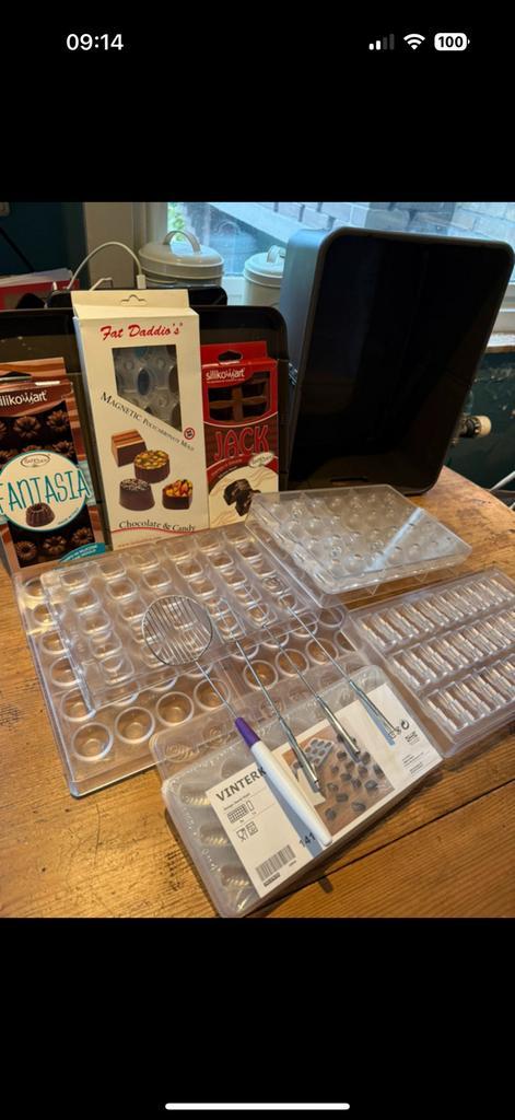 Bonbonvormen - Diverse merken en modellen, Huis en Inrichting, Keuken | Keukenbenodigdheden, Zo goed als nieuw, Ophalen of Verzenden