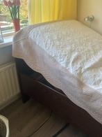 Senioren bed, Gebruikt, 90 cm, Eenpersoons, Bruin