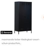 MaximaVida metalen kast Finn, Ophalen, Met hangruimte, 50 tot 100 cm, Zo goed als nieuw