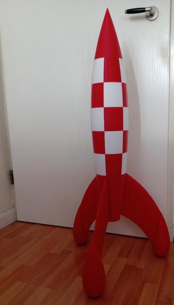 Kuifje Raket - 96 cm. beschikbaar voor biedingen