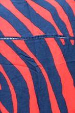 Doorknoopjurk donkerblauw/ rood Geisha mt 2XL/44 Vaste prijs, Geisha, Maat 42/44 (L), Ophalen of Verzenden, Zo goed als nieuw