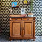 Mooie commode/dressoir met wit marmerenblad, Ophalen, 105 cm of meer, Minder dan 50 cm, 100 cm of meer