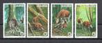 WWF set postzegels van de Okapi, Ophalen of Verzenden, Postfris, Dier of Natuur
