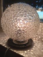 Vintage bubble lamp glas, Huis en Inrichting, Lampen | Tafellampen, Ophalen of Verzenden, Zo goed als nieuw, Glas, Minder dan 50 cm
